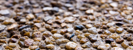 This image shows Exposed Aggregate